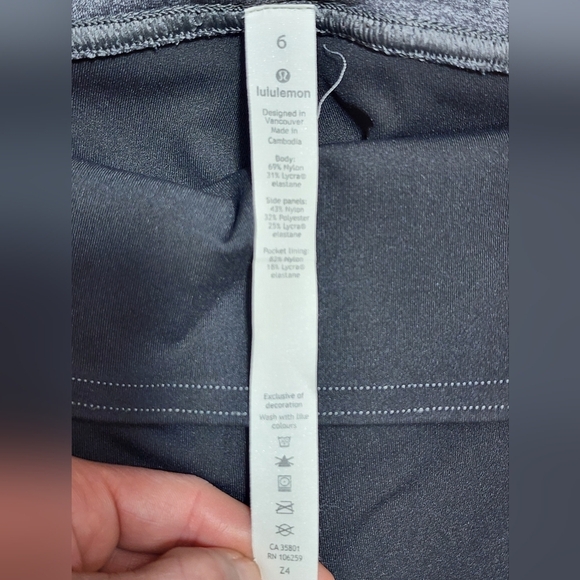 Lululemon Womens Get Going Train Tight 28" Size 6 - Picture 9 of 9